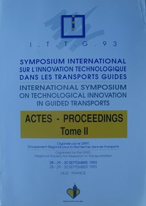 Sympsium International sur l'innovation technologique dans les transports guides