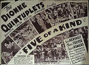 Immagine del venditore per The Dionne Quintuplets Herald 1938 The Dionne Quintuplets, Scarce! venduto da AcornBooksNH