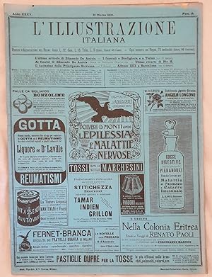 L'ILLUSTRAZIONE ITALIANA ANNO XXXV - N. 12 - 22 MARZO 1908,