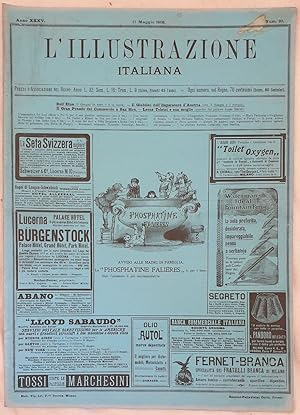 L'ILLUSTRAZIONE ITALIANA ANNO XXXV - N. 20 - 17 MAGGIO 1908,