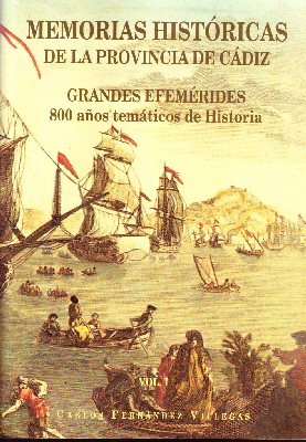 Imagen del vendedor de MEMORIAS HISTORICAS DE LA PROVINCIA DE CADIZ. VOLUMEN 1 a la venta por Librera Raimundo