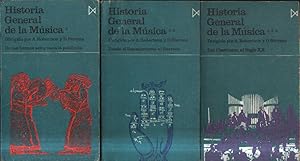 Seller image for HISTORIA GENERAL DE LA MUSICA for sale by Librera Raimundo