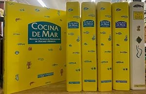 COCINA DE MAR. RECETAS Y TÉCNICAS DE PREPARACION DE PESCADOS Y MARISCOS (6 TOMOS)
