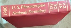 Seller image for The United States Pharmacopeia, 20th Revision Official from July 1,1980. The National Formulary, 15th edition 1980 for sale by Chapter 1