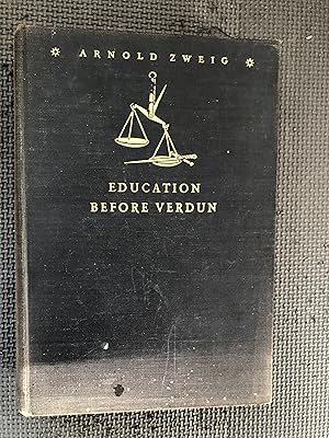 Image du vendeur pour Education Before Verdun mis en vente par Cragsmoor Books