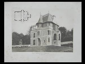 MONTIGNY LES CORMEILLES, VILLA - 1907 - PLANCHE ARCHITECTURE - BOCAGE