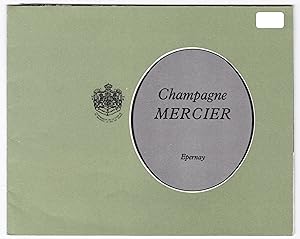 Seller image for Falt-/Werbeprospekt (grn) der Firma Champagne Mercier aus Epernay in Frankreich. Es gibt Informationen und Abbildungen zur Firma, zu den Kellereien, den Weinbergen, Schloss Pekin sowie zu dem berhmten Restaurant Royal Champagne in Champillin bei Epernay. Reich bebildert und illustriert! Sprache: deutsch for sale by GAENSAN Versandantiquariat