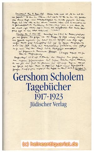 Seller image for Tagebcher nebst Aufstzen und Entwrfen bis 1923. 2. Halbband 1917 - 1923. Herausgegeben von Karlfried Grnder, Herbert Kopp - Oberstbrink und Friedrich Niewhner unter Mitwirkung von Karl E. Grzinger. for sale by Heinrich Heine Antiquariat oHG