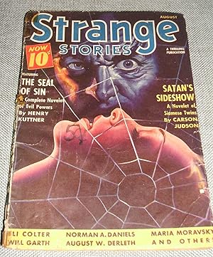 Strange Stories August 1940 Vol. IV No. 1