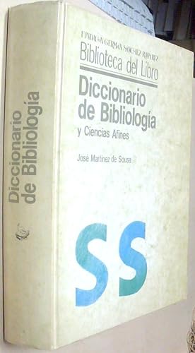 Seller image for Diccionario de Bibliologa y Ciencias Afines for sale by Librera La Candela
