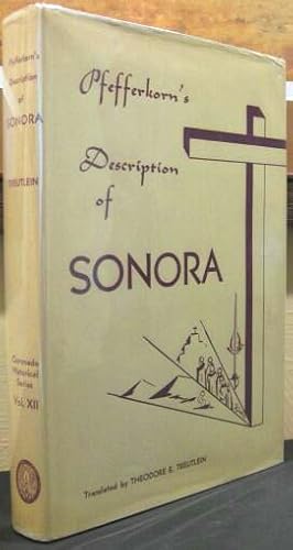 Seller image for Pfefferkorn's Description of Sonora for sale by K & B Books