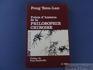 Imagen del vendedor de Prcis d'histoire de la philosophie chinoise. a la venta por SomeThingz. Books etcetera.