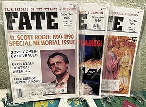 Fate The World's Mysteries Explored 12 issues 1990 Vol 43 No 1-12 Issue 478 - 489