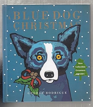 Image du vendeur pour Blue Dog Christmas mis en vente par Old Book Shop of Bordentown (ABAA, ILAB)