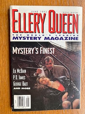 Image du vendeur pour Ellery Queen Mystery Magazine June 1993 mis en vente par Scene of the Crime, ABAC, IOBA