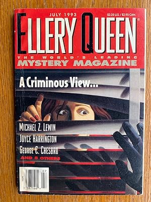 Imagen del vendedor de Ellery Queen Mystery Magazine July 1993 a la venta por Scene of the Crime, ABAC, IOBA