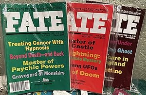 Fate True Reports of the Strange & Unknown 1988 Vol 41 No. 2, 3, 4, 9, 10, 12 Issue 455, 456, 457...