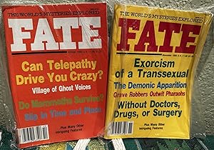 Fate True Reports of the Strange & Unknown 1985 Vol 38 No. 2, 3, 4, 6, 7, 10, 11 Issue 419, 420, ...