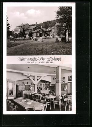 Ansichtskarte Schotten, Berggasthof Hoherodskopf auf dem Vogelsberg