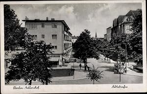 Ansichtskarte / Postkarte Berlin Treptow Adlershof, Kolonialwaren Otto Thürmann, Abtstraße, Platz...