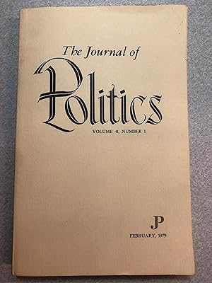 Seller image for The Journal of Politics, Volume 41, Number 1, February 1979 for sale by Rosario Beach Rare Books