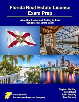Seller image for Florida Real Estate License Exam Prep : All-in-One Review and Testing to Pass Florida's Real Estate Exam for sale by AHA-BUCH GmbH