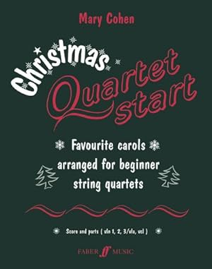 Bild des Verkufers fr Christmas Quartetstart : Favorite Carols Arranged for Beginner String Quartets, Score & Parts zum Verkauf von AHA-BUCH GmbH
