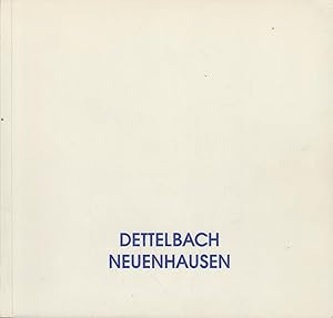 Imagen del vendedor de 27. Kunstausstellung : Bernd-Wolf Dettelbach. Siegfried Neuenhausen. 31. August - 25. September 1990. a la venta por Bcher bei den 7 Bergen