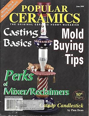 Popular Ceramics Magazine - Volume 49, No.11, June 1999