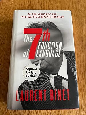 Image du vendeur pour THE 7TH FUNCTION OF LANGUAGE mis en vente par Happyfish Books