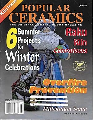 Popular Ceramics Magazine - Volume 49, No.12, July 1999