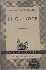Bild des Verkufers fr El Quijote. Apocrifo zum Verkauf von Almacen de los Libros Olvidados
