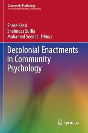 Imagen del vendedor de Decolonial Enactments in Community Psychology [Paperback ] a la venta por booksXpress