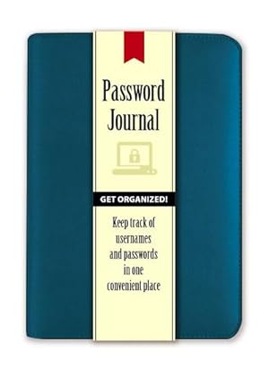 Bild des Verkufers fr Password Journal: Caribbean Blue zum Verkauf von Smartbuy