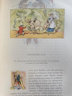 Le vicaire de Wakefield. Traduit par B.-H. Gausseron ; Illustrations de Poirson.