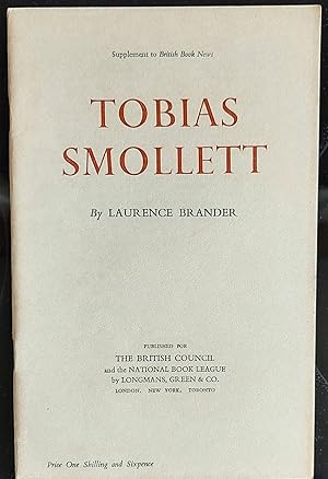 Bild des Verkufers fr Tobias Smollett zum Verkauf von Shore Books