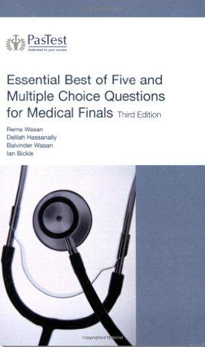 Bild des Verkufers fr Essential Best of Five and Multiple Choice Questions for Medical Finals zum Verkauf von WeBuyBooks