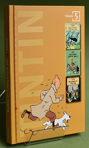 Seller image for The Adventures of Tintin: Volume 5 . Red Rackham's Treasure; The Seven Crystal Balls; Prisoners Of the Sun for sale by Libris Books