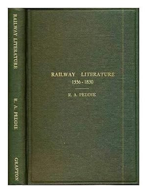 Bild des Verkufers fr Railway Literature 1556-1830 zum Verkauf von WeBuyBooks