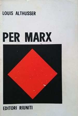 Image du vendeur pour Per Marx. mis en vente par FIRENZELIBRI SRL