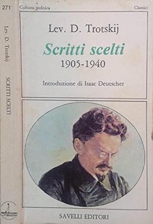 Imagen del vendedor de Scritti scelti 1905-1940. a la venta por FIRENZELIBRI SRL