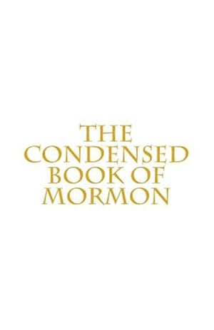 Immagine del venditore per Condensed Book of Mormon venduto da GreatBookPricesUK