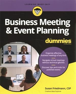 Bild des Verkufers fr Business Meeting & Event Planning for Dummies zum Verkauf von GreatBookPrices