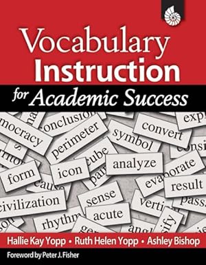 Immagine del venditore per Vocabulary Instruction for Academic Success venduto da GreatBookPricesUK