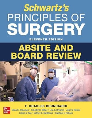Bild des Verkufers fr Schwartz\ s Principles of Surgery Absite and Board Review, 11th Edition zum Verkauf von moluna
