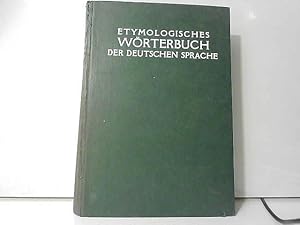 Bild des Verkufers fr Etymologisches Worterbuch der Deutschen Sprache (FR/DE) zum Verkauf von JLG_livres anciens et modernes