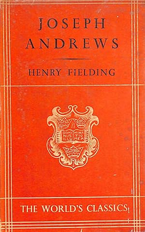 Seller image for Henry Fielding: Joseph Andrews for sale by M Godding Books Ltd