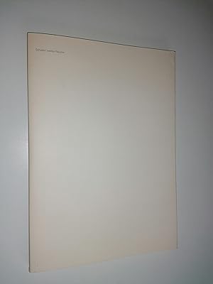 Imagen del vendedor de Schatten weier Rume. Ausstellungskatalog Wilhelm Lehmbruck Museum Duisburg vom 5. September bis 17. Oktober 1993 und im Heidelberger Kunstverein 1995. a la venta por Stefan Kpper