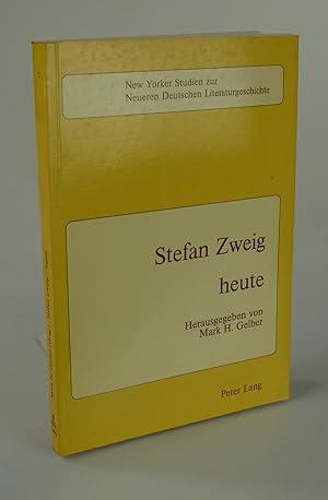 Seller image for Stefan Zweig heute. for sale by Antiquariat Dorner