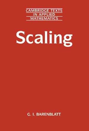 Image du vendeur pour Scaling mis en vente par GreatBookPrices